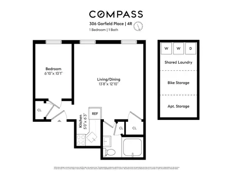 306 Garfield Pl #4R, Brooklyn, NY 11215