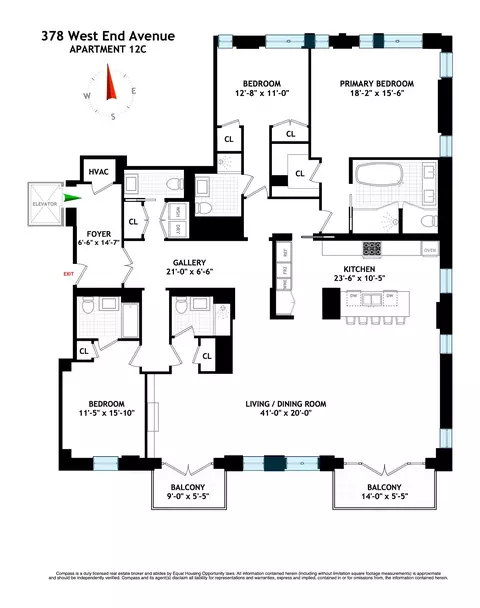 378 W End Ave #12C, New York, NY 10024