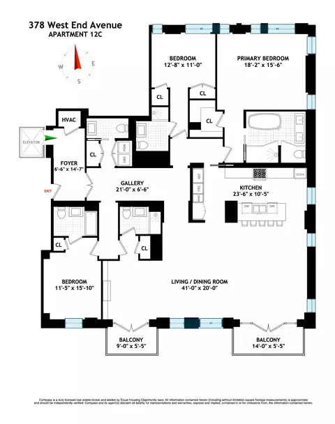378 W End Ave #12C, New York, NY 10024