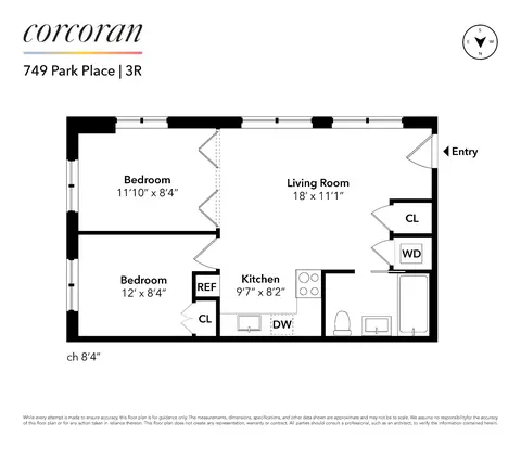 749 Park Pl #3R, Brooklyn, NY 11216