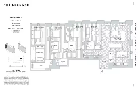 108 Leonard St #9N, New York, NY 10013