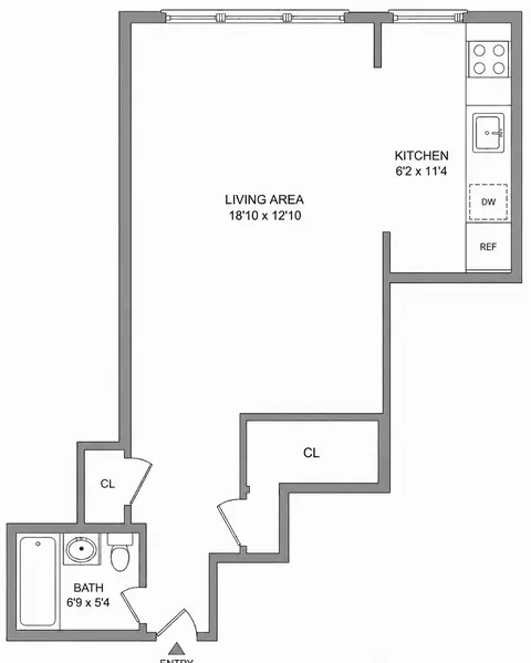 101 Lafayette Ave #5E, Brooklyn, NY 11217