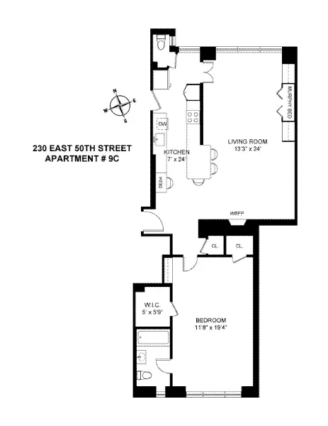 230 E 50th St #9C, New York, NY 10022