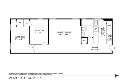 246 E 51st St #17, New York, NY 10022