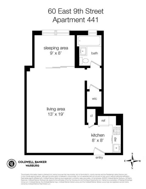 60 E 9th St #441, New York, NY 10003
