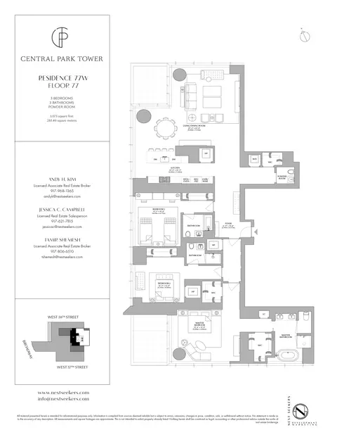 217 W 57th St #77-W, New York, NY 10019