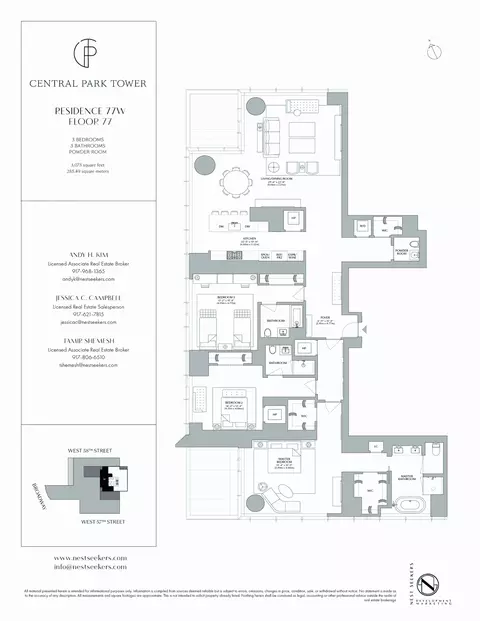 217 W 57th St #77-W, New York, NY 10019
