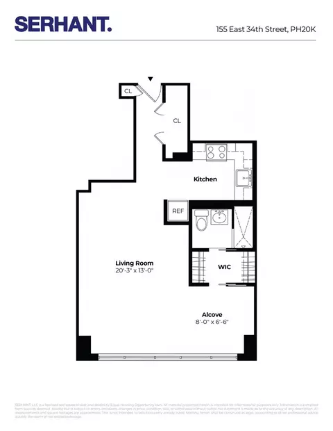 155 E 34th St #20K, New York, NY 10016
