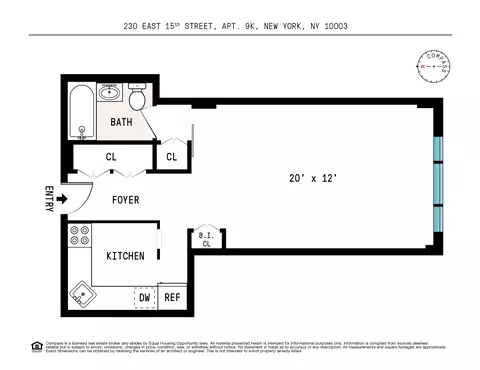 230 E 15th St #9K, New York, NY 10003