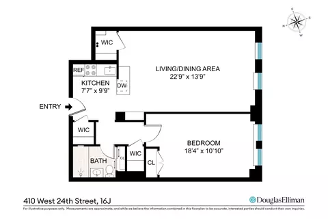 410 W 24th St #16J, New York, NY 10011