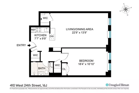 410 W 24th St #16J, New York, NY 10011