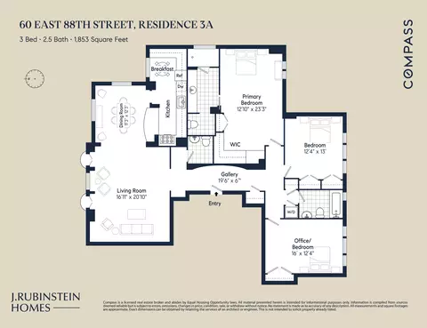 60 E 88th St #3A, New York, NY 10128