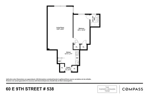 60 E 9th St #538, New York, NY 10003