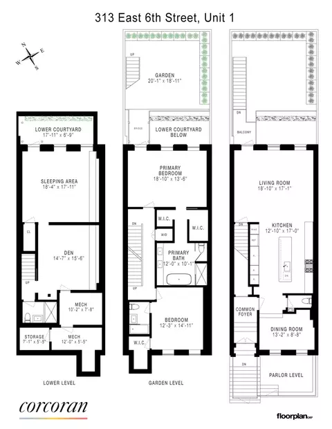 313 E 6th St #GARDEN, New York, NY 10003