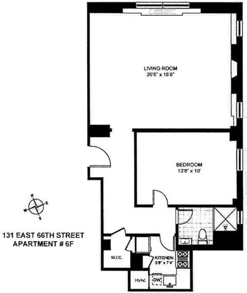 131 E 66th St #6F, New York, NY 10065