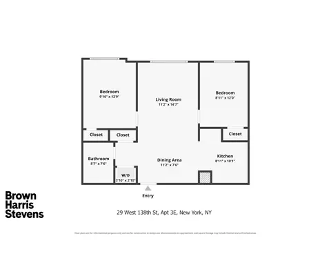 29 W 138th St #3E, New York, NY 10037