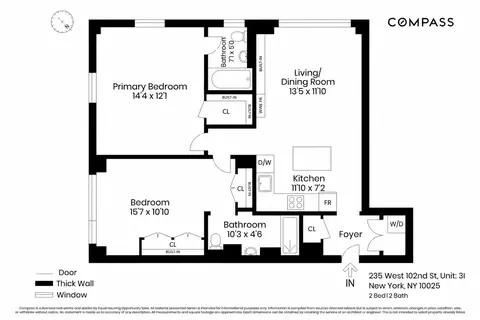 235 W 102nd St #3I, New York, NY 10025
