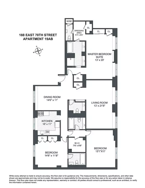 188 E 70th St #19AB, New York, NY 10021