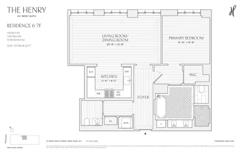 211 W 84th St #6F, New York, NY 10024