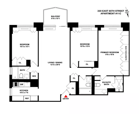 220 E 65th St #11-C, New York, NY 10065