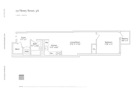 171 Henry St #3A, New York, NY 10002