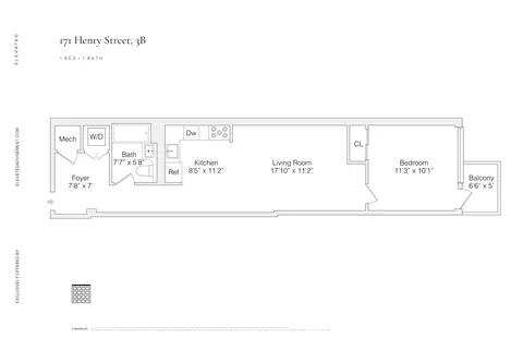 171 Henry St #3B, New York, NY 10002