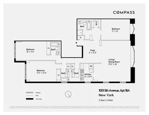 1001 5th Ave #18A, New York, NY 10028