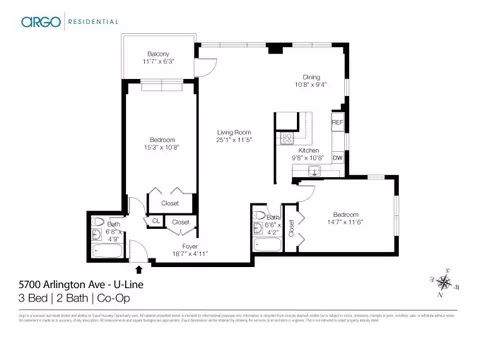 5700 Arlington Ave #17U, New York City, NY 10471