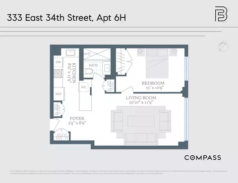 333 E 34th St #6H, New York, NY 10016