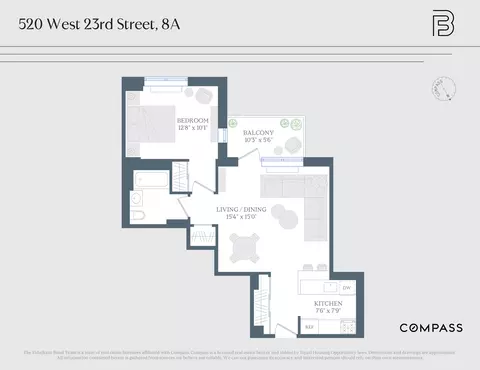 520 W 23rd St #8A, New York, NY 10011