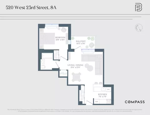520 W 23rd St #8A, New York, NY 10011