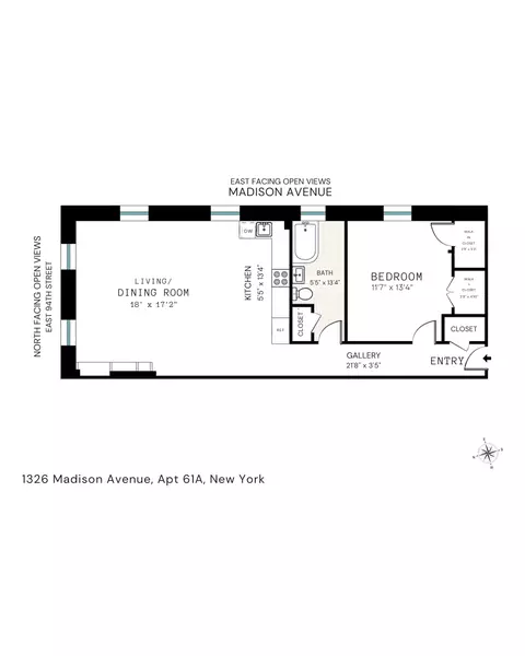 1326 Madison Ave #61A, New York, NY 10128