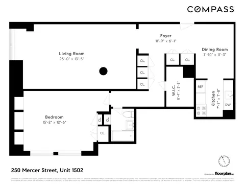 250 Mercer St #B1502, New York, NY 10012