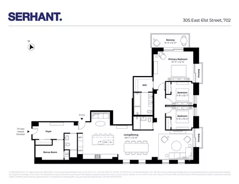 305 E 61st St #702, New York, NY 10065