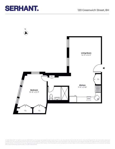 120 Greenwich St #8H, New York, NY 10006