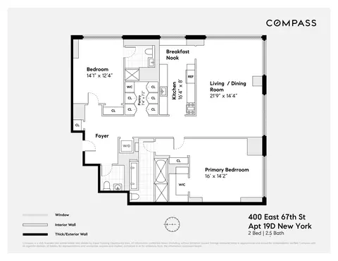 400 E 67th St #19D, New York, NY 10065