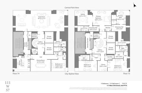 111 W 57th St #PT75, New York, NY 10019