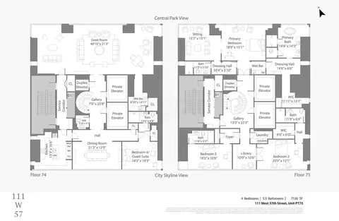 111 W 57th St #PT75, New York, NY 10019