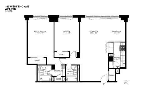 165 W End Ave #20K, New York, NY 10023