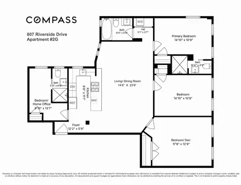 807 Riverside Dr #2G, New York, NY 10032