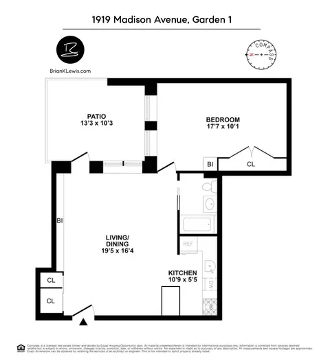 1919 Madison Ave #GARDEN 1, New York, NY 10035
