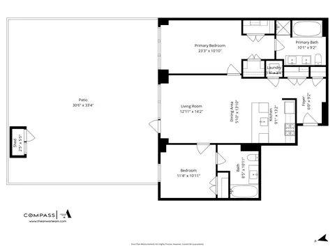 117 W 123rd St #1B, New York, NY 10027