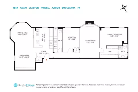 1864 Adam C Powell Blvd #74, New York, NY 10026