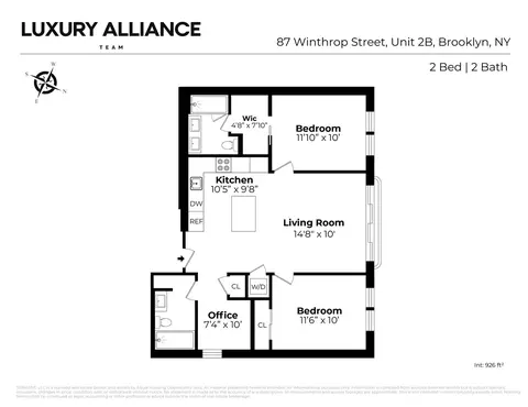 87 Winthrop St #2B, Brooklyn, NY 11225