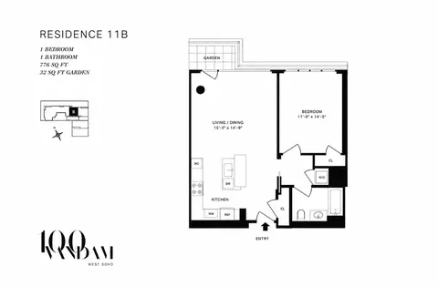 100 Vandam St #11B, New York, NY 10013