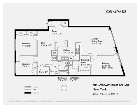 303 Greenwich St #8AB, New York, NY 10013