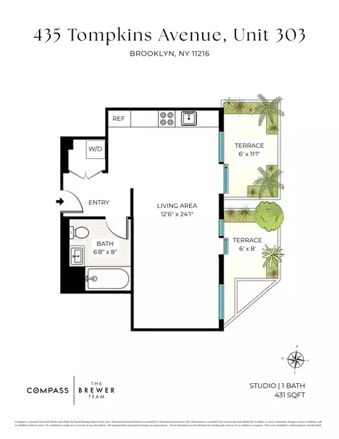 435 Tompkins Ave #303, Brooklyn, NY 11216