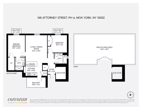 148 Attorney St #PH6, New York, NY 10002