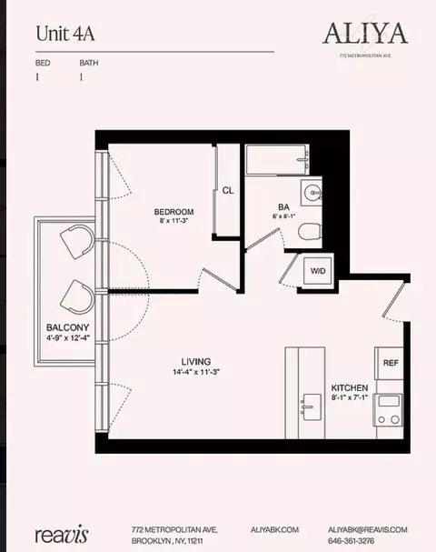 772 Metropolitan Ave #4-AA, Brooklyn, NY 11211