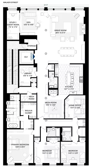 45 Walker St #4, New York, NY 10013